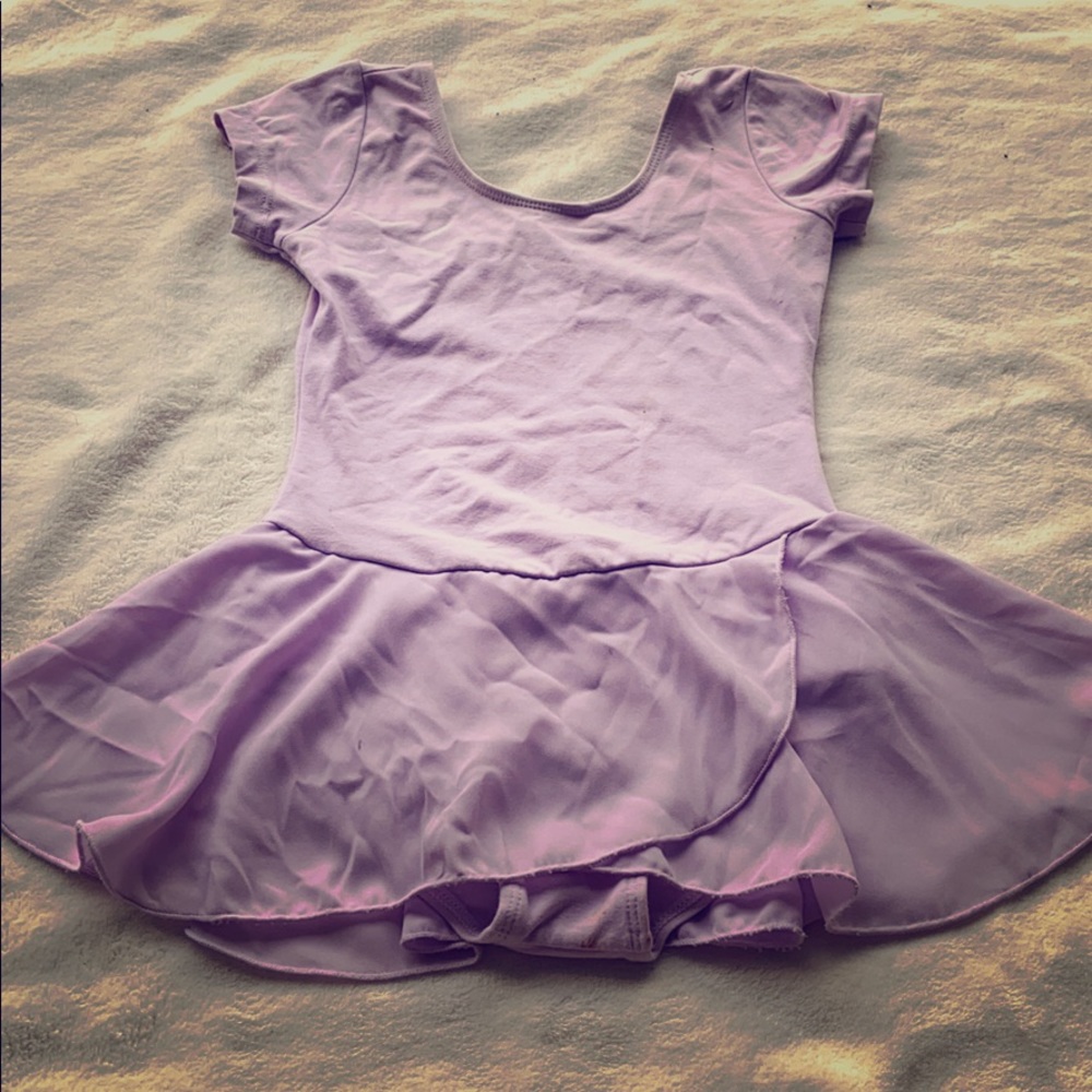 Lavender dance leotard